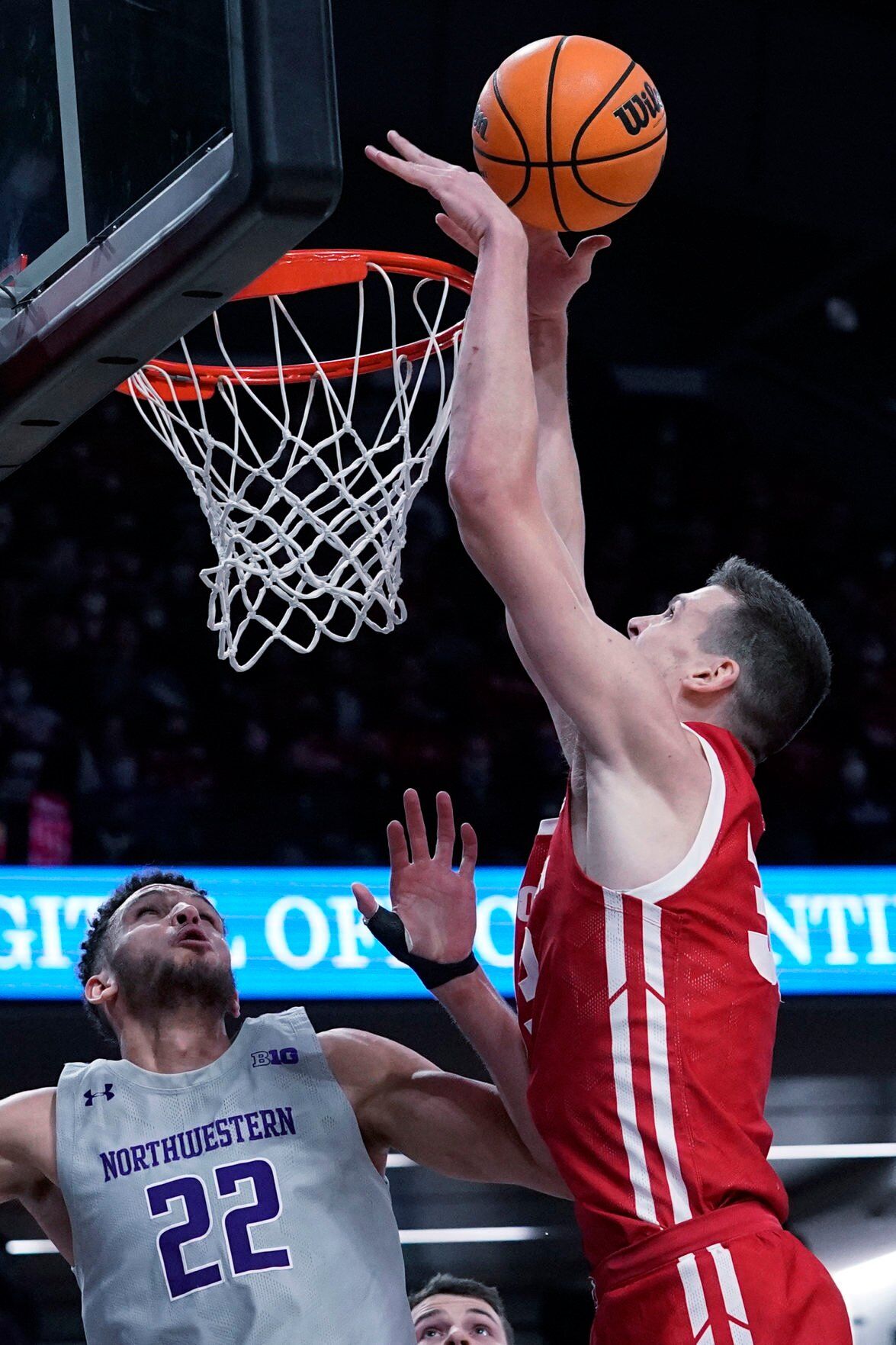 Wisconsin Northwestern Basketball